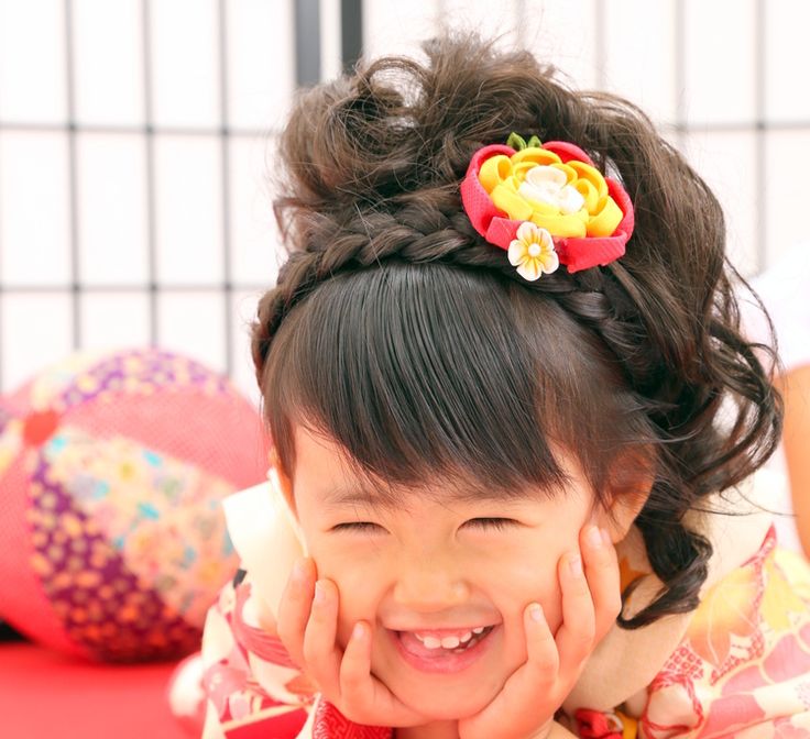 【七五三】3歳女の子の髪型どうする？かわいいヘアスタイル・髪飾りの選び方 &nohana（アンド ノハナ