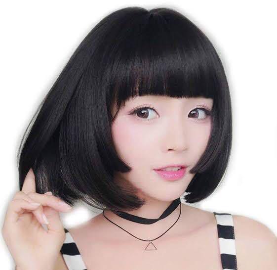 髪型 ショート 姫カット