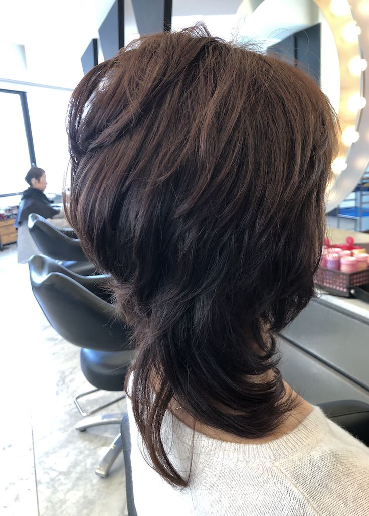 60代 女性 髪型 ロング