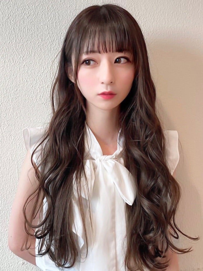髪型 ロング 姫カット