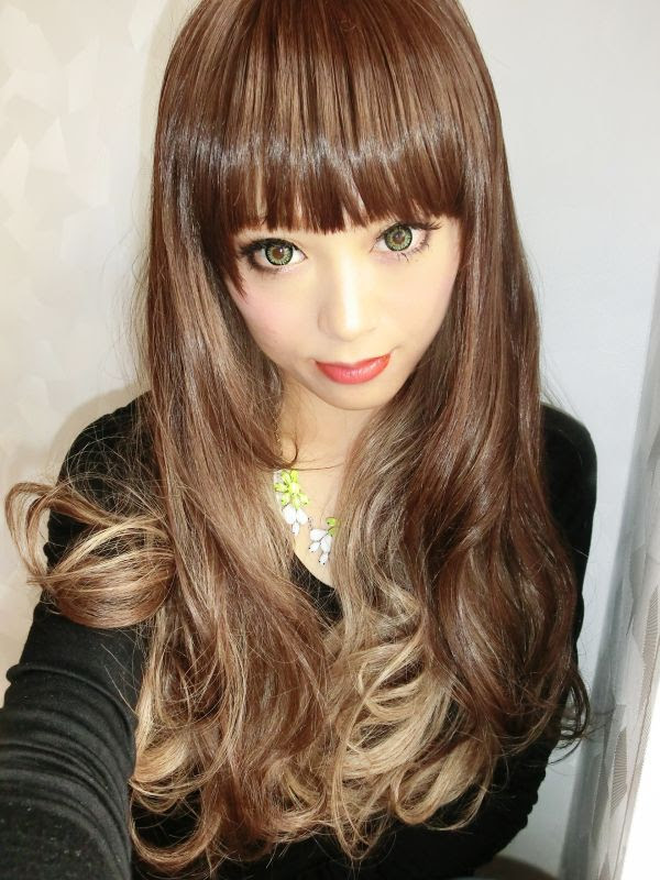 髪型 ミディアム 痩せて見える Maria Ozaki