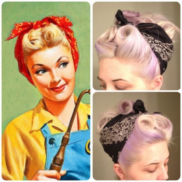 50年代 髪型 ロング