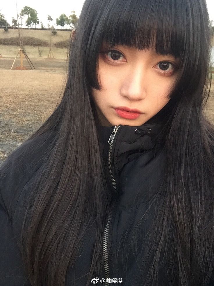 髪型 ロング 姫カット