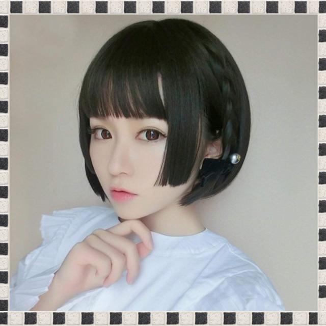 髪型 ショート 姫カット